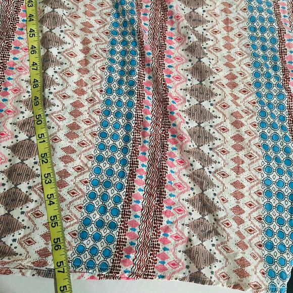 Lulus Maxin Relaxin Multicolored Tie Sleeve Maxi Dress Size M Medium - Picture 8 of 9